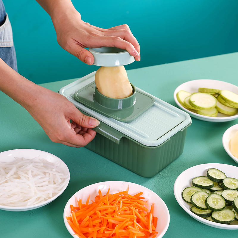 蔬菜水果多功能沥水切菜机